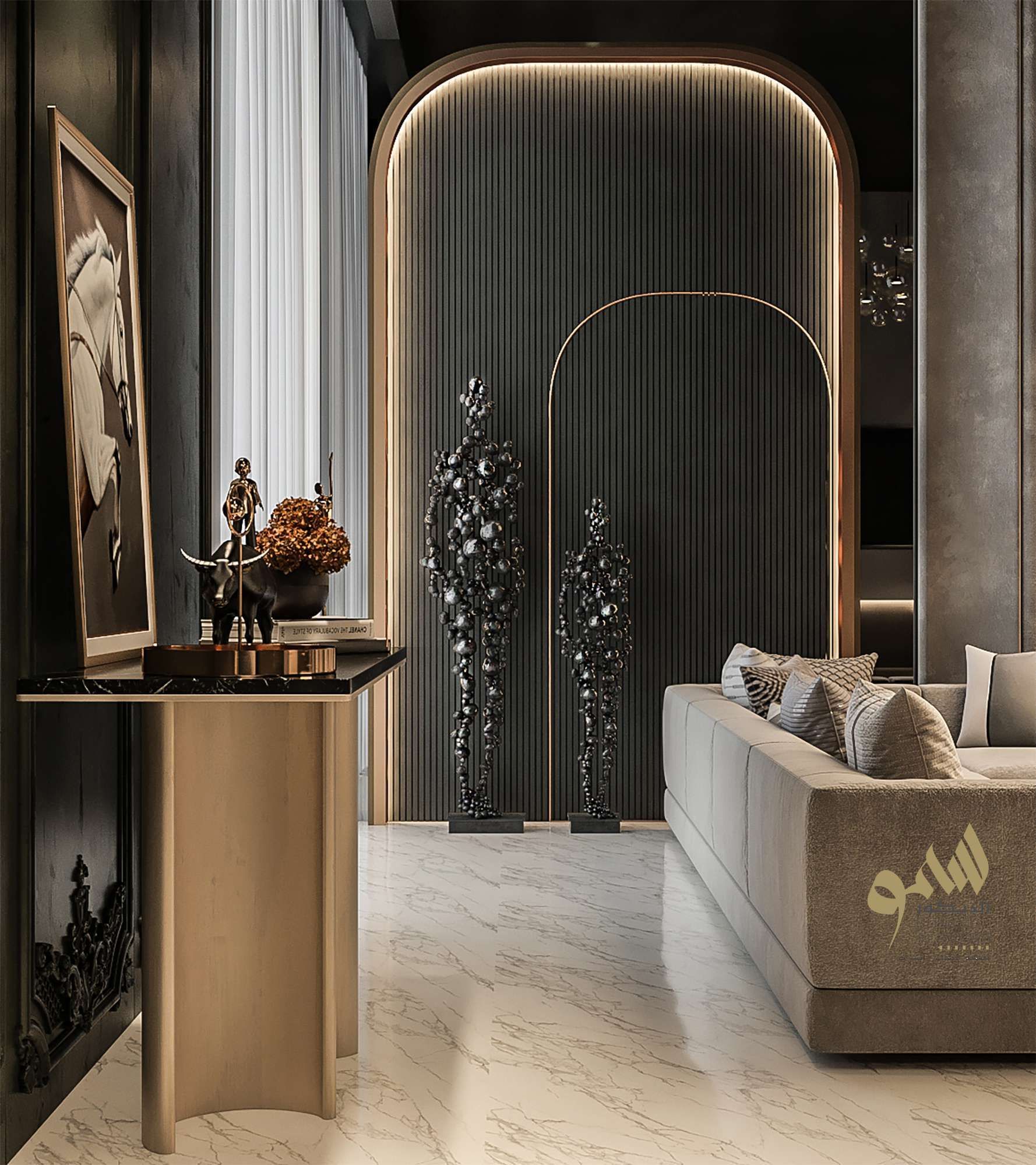 Gallery interior design image