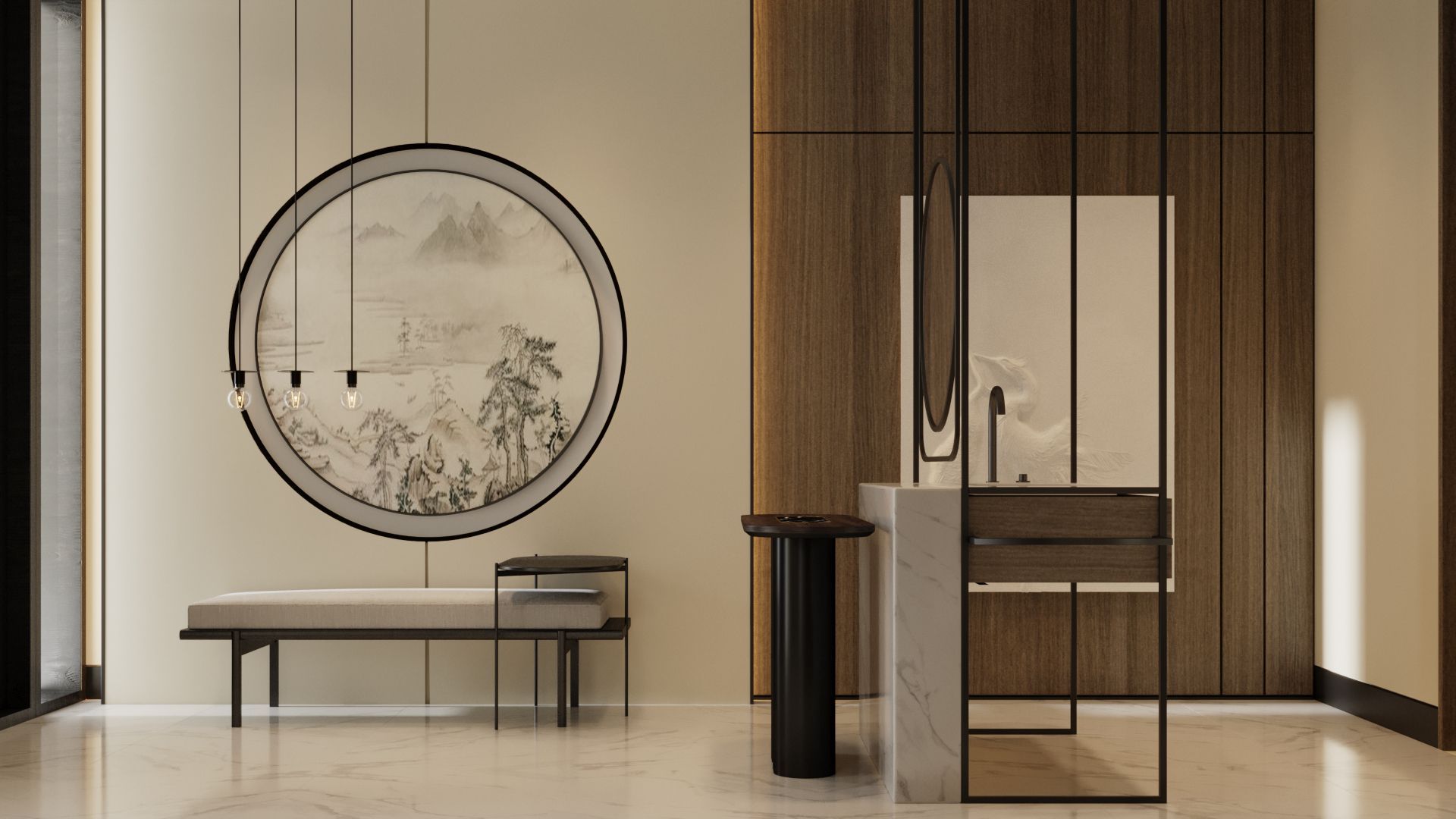 Gallery interior design image