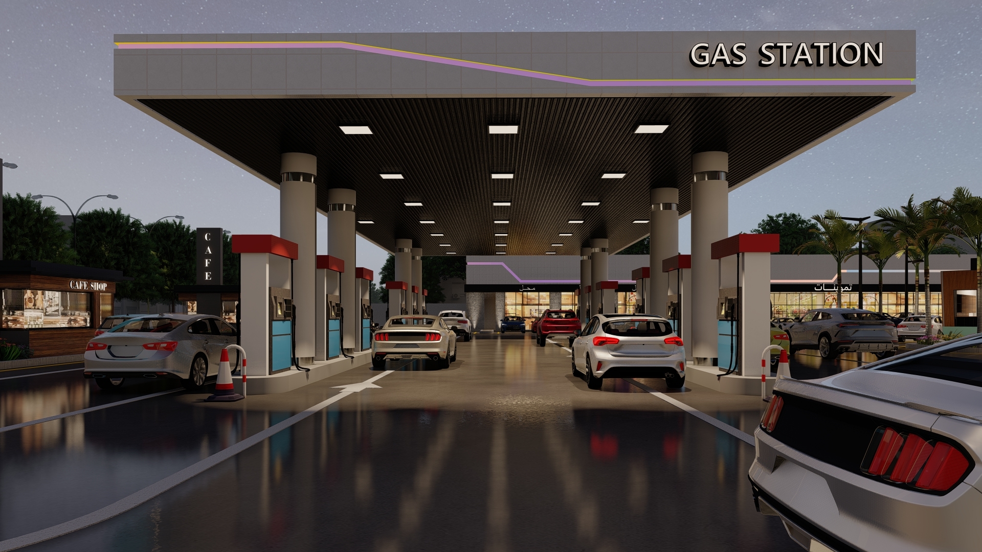 Gallery interior design image