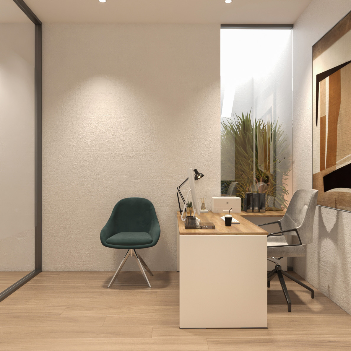 Gallery interior design image