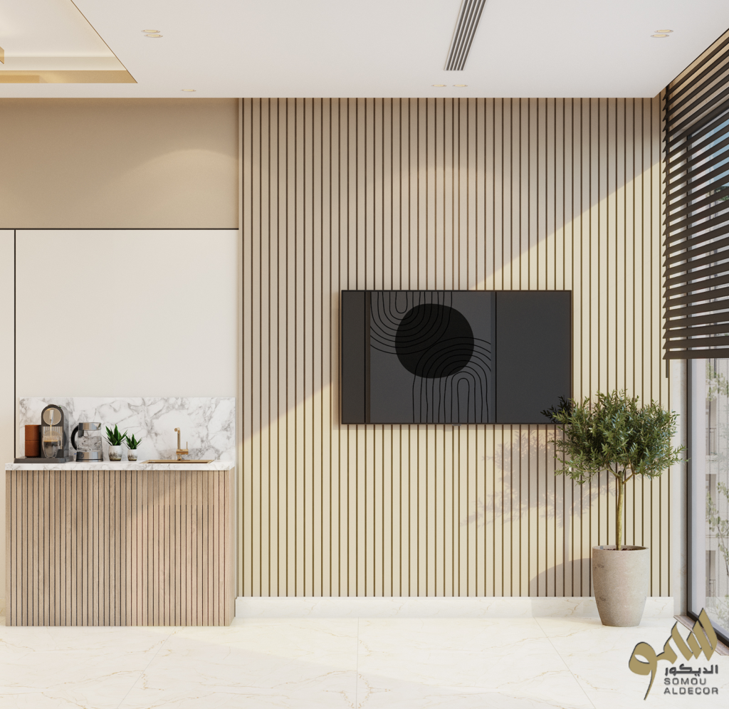 تصميم ديكورات المكاتب الإدارية مع التنفيذ